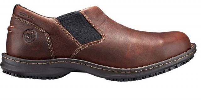 timberland pro slip on steel toe shoes