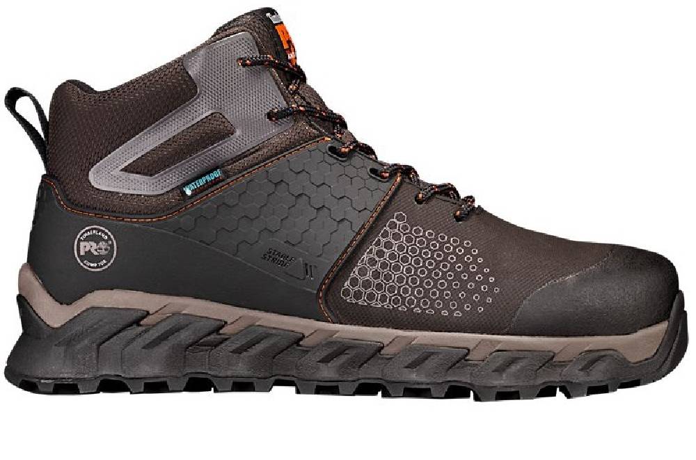 timberland pro ridgework composite safety toe waterproof mid